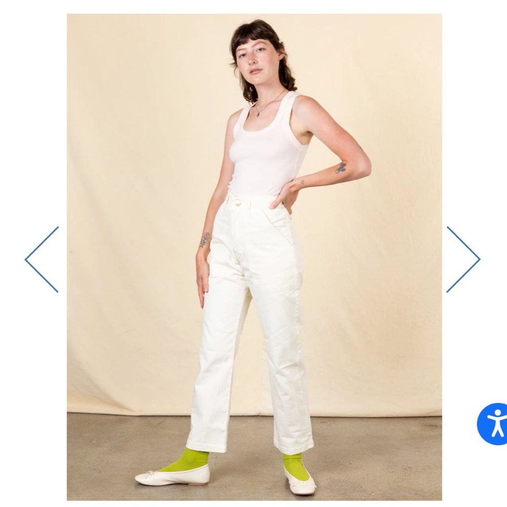 Big bud press work pants “VINTAGE TEE OFF-WHITE”